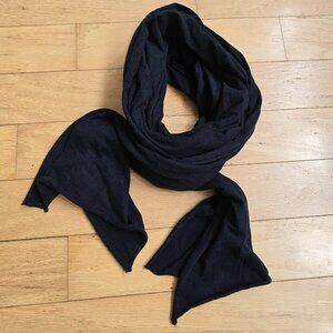 Obey | whimsy black monochrome cotton blend t-shirt scarf